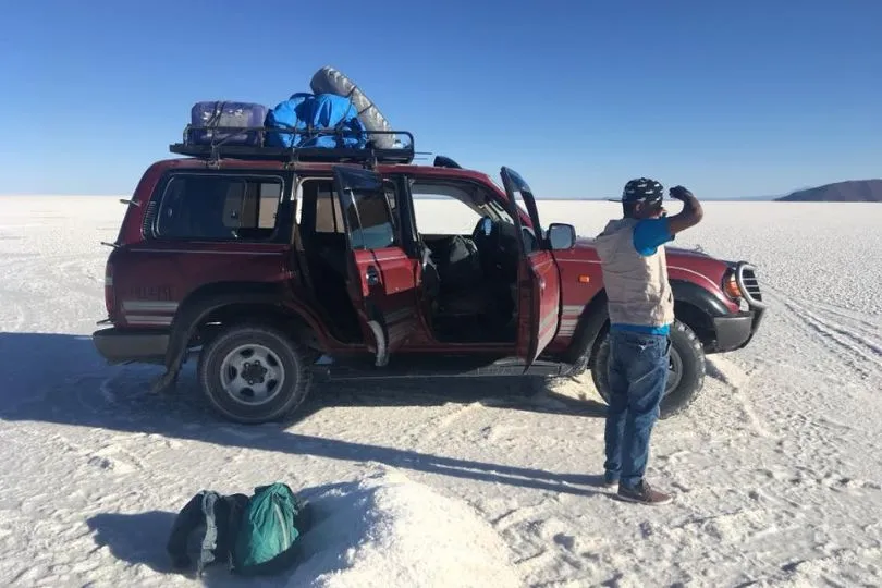 Uyuni Salzwüste in Chile.