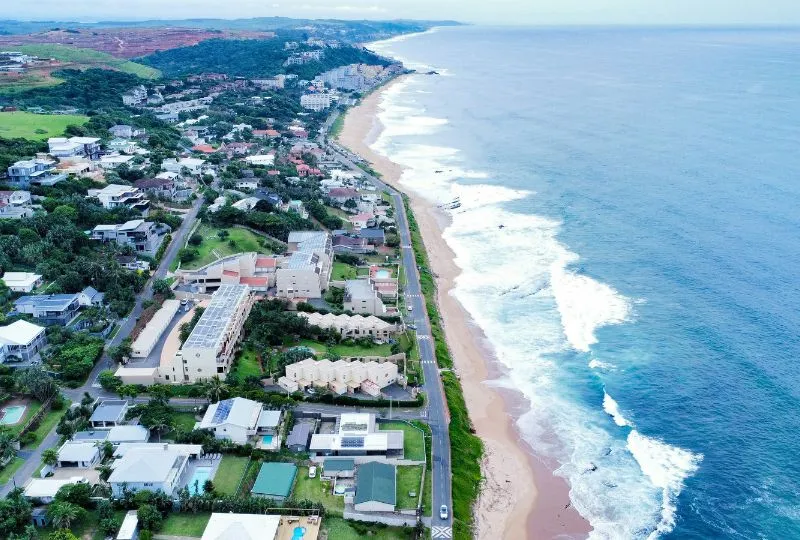 Umdloti in Südafrika.