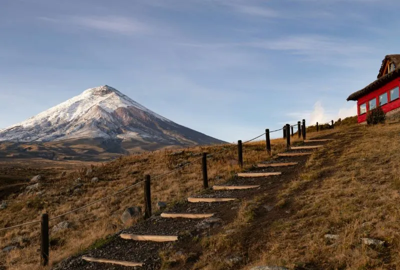 Cotopaxi in Ecuador.