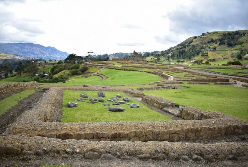 Ingapirca Stätte in Ecuador.