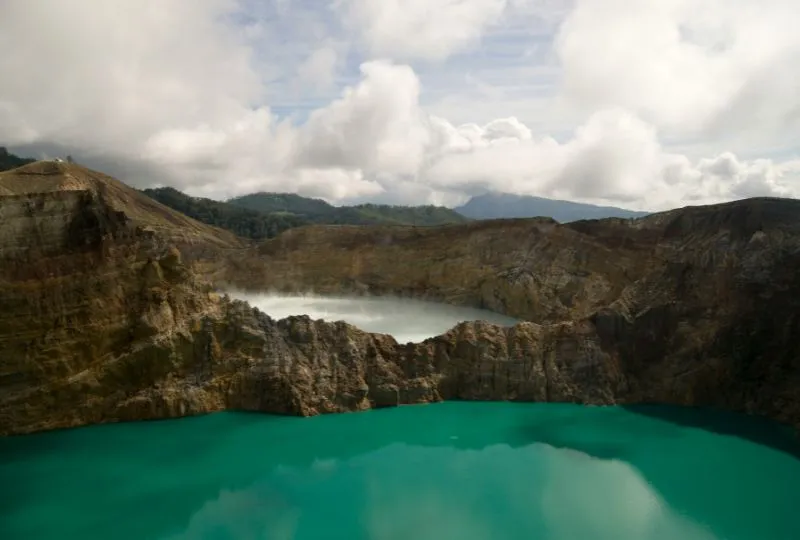 Flores - Moni Kelimutu Vulkans.