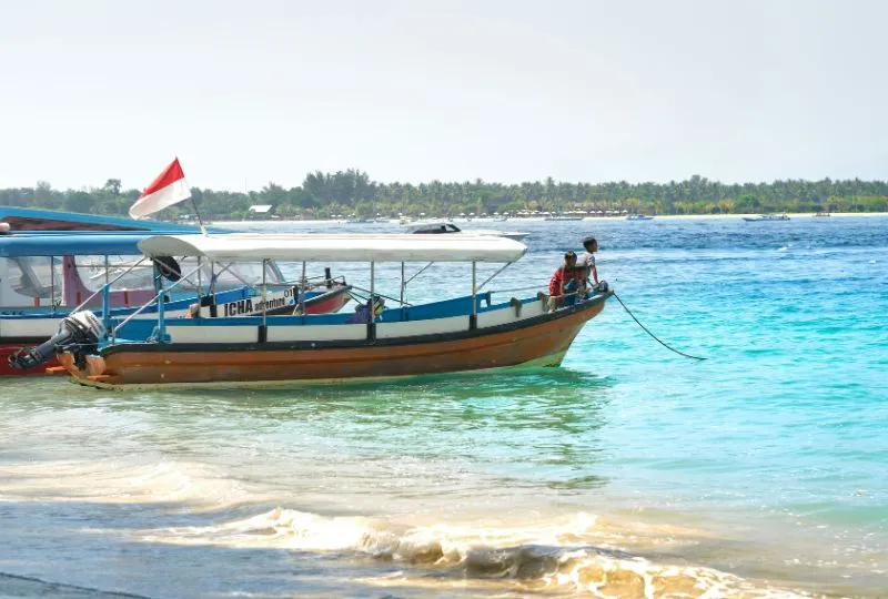 Sekotong auf Lombok.