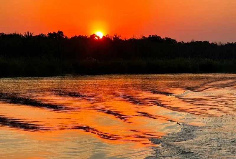 St. Lucia Küste in Südafrika.