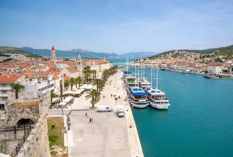 Das mittelalterliche Trogir.