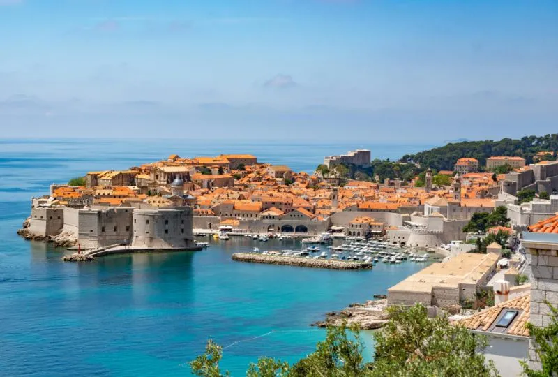 Die Altstadt von Dubrovnik.