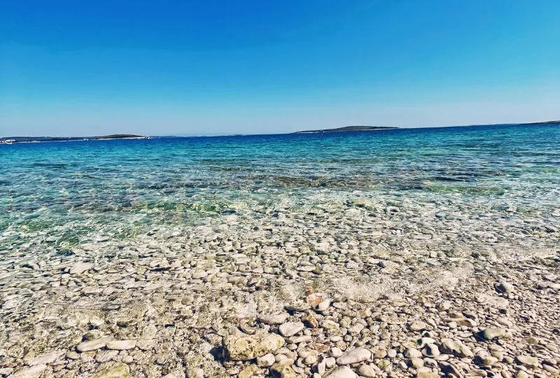 Bijeca Beach in Medulin.