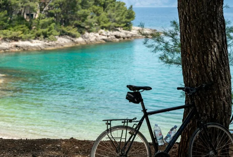 Mountainbiketour auf der Insel Brač.