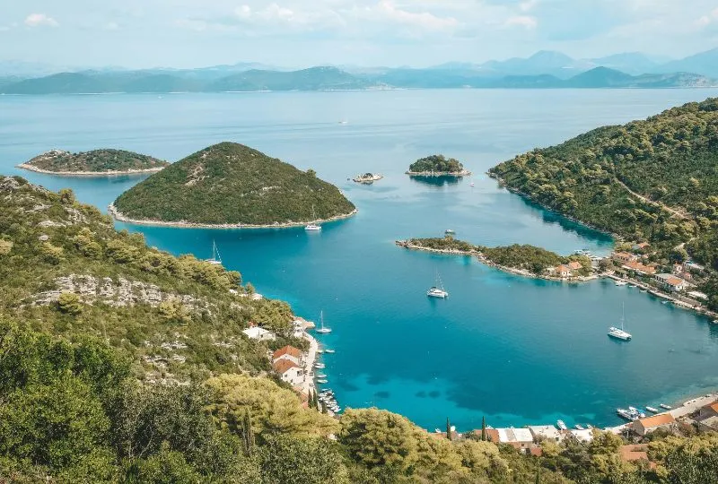 Kroatien - Saplunara auf Mljet.