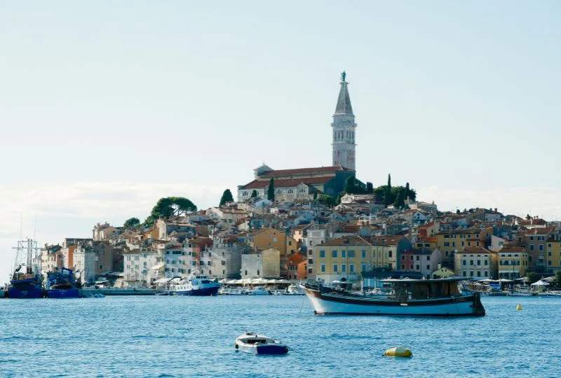 Rovinj in Istrien.