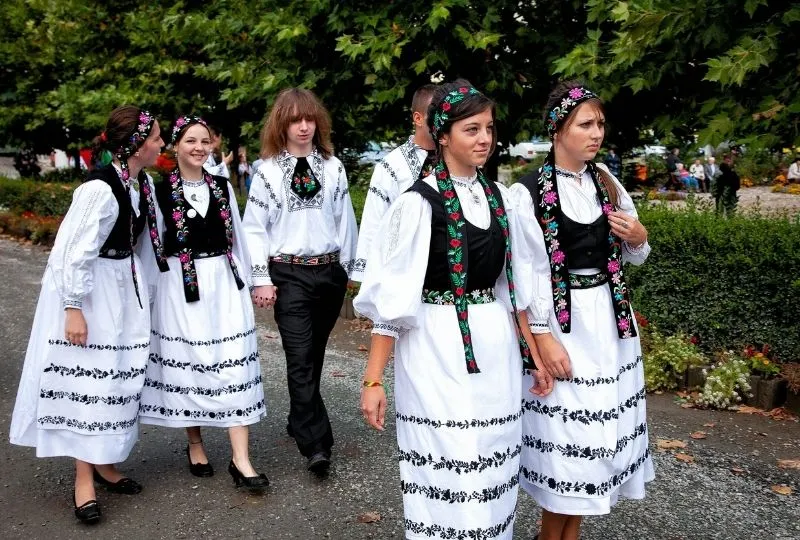 Transsilvanien Reise - Sächsische Städte Mediaș und Richiș.