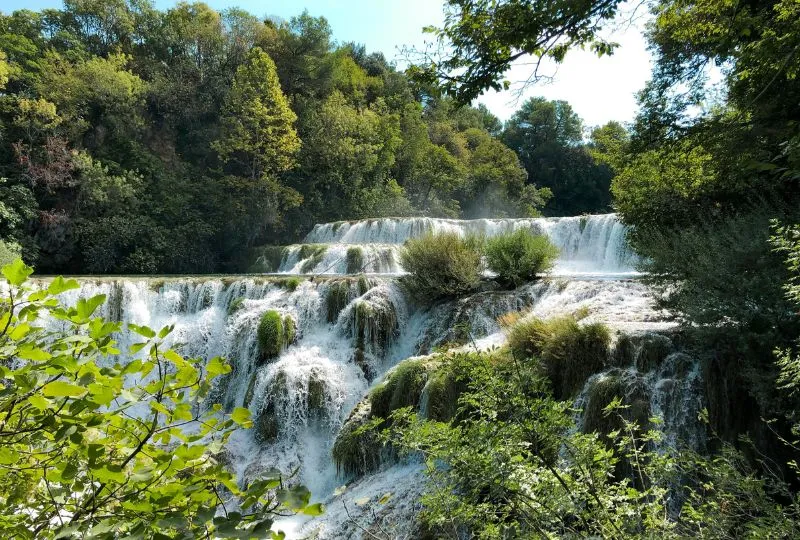 Kroatien mit dem Auto - Nationalpark Krka.