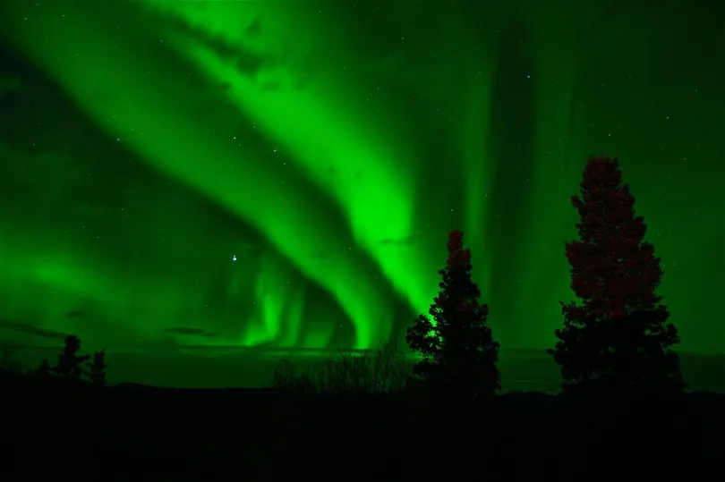 Nordlichter im schwedischen Lappland