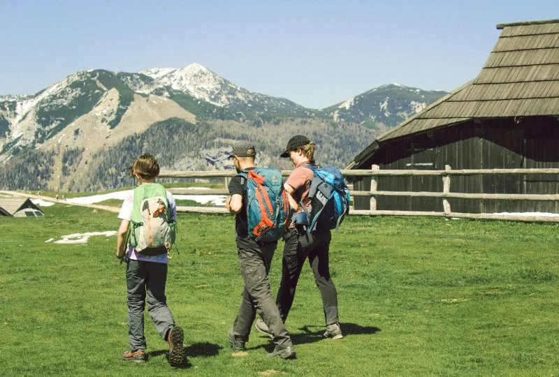Familienurlaub in Slowenien.