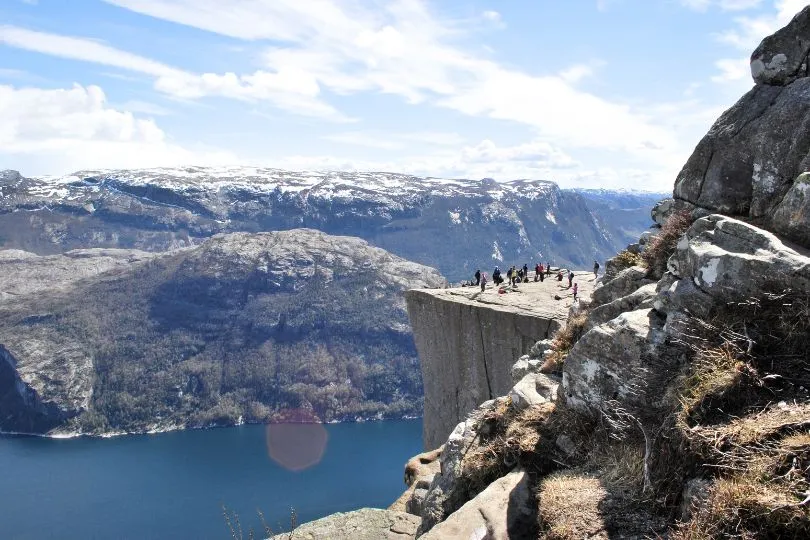 Autorundreise Norwegen - Lysefjord.