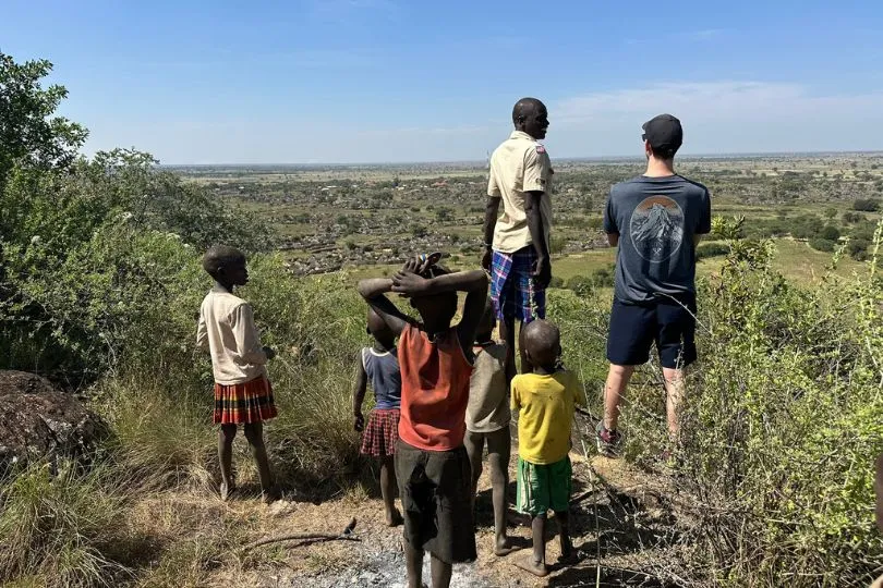 Uganda Urlaub - Wanderung in den Rwenzori Bergen.