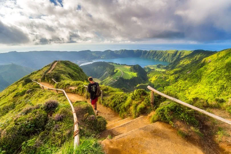 Azoren mit Kindern, Sete Cidades.