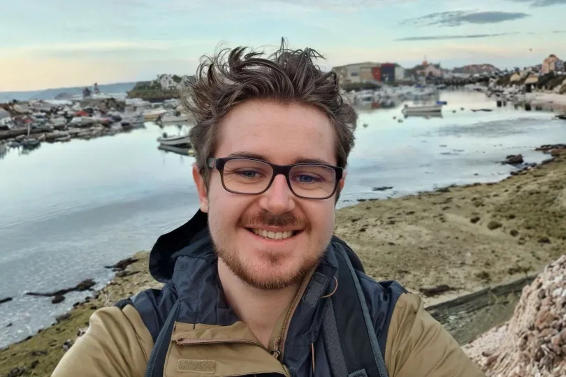 Clement, unser Normandie Experte an einem kleinen Hafen in Nordfrankreich.