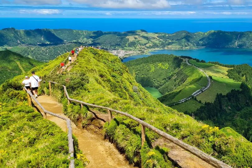 Wandern auf den Azoren, Sete Cidades.