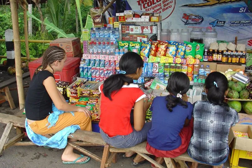 Indonesien Familienreisen - Indonesien ist voller Farben.