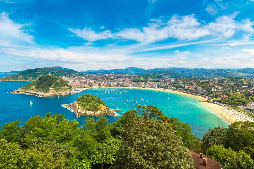Nordspanien Rundreise - Anreise nach San Sebastián.