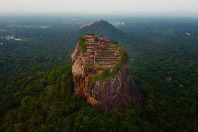 Sigiriya Loewenfelsen in Sri Lanka.