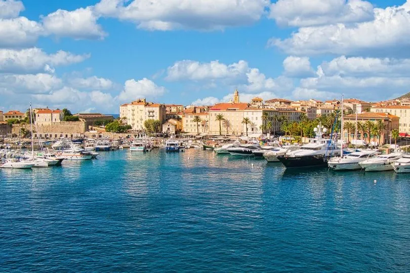 Korsika Wandern GR20 - Abreise aus Ajaccio.