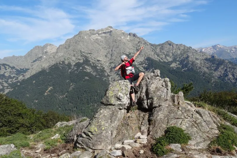 Korsika Wandern GR20 - Von Cozzano auf das Coscione Plateau.