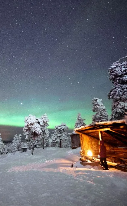 Winter in Finnland