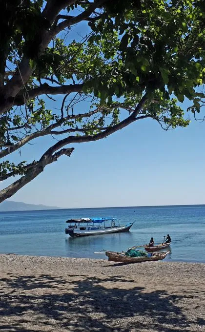 Fischerboote am Strand 
