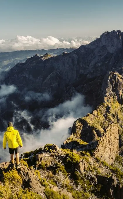 Wandern in Europa.