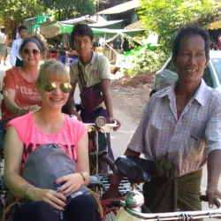 Claudia und Meike unterwegs in Myanmar mit Fairaway