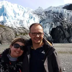Irina und Jan in Patagonien