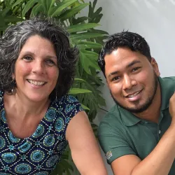 Spezialisten Suriname Liesbeth und Mitchel.