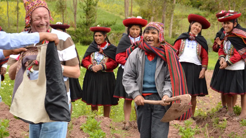 Eine Reise nach Peru bedeutet Begegnungen mit herzlichen Menschen
