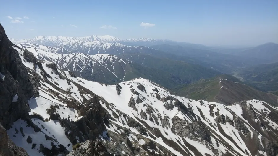 Chimgan mountains in Oezbekistan.