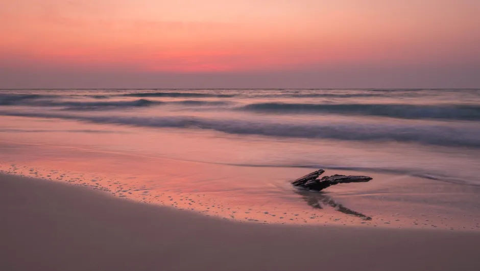 Entspannen Sie am Strand von Kambodscha