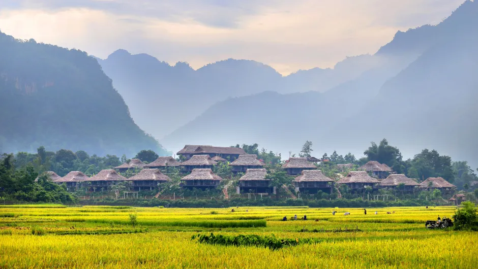 Bei einer Vietnam Reise in der schönen Ecolodge übernachten
