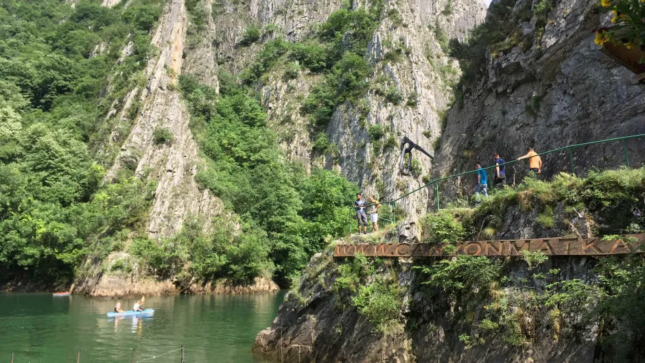 Nordmazedonien - Matka-Schlucht.