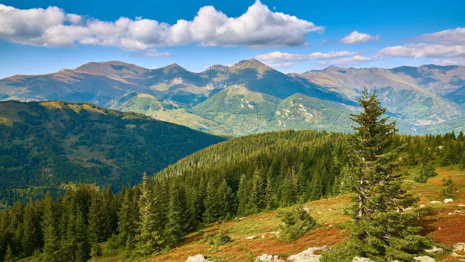 Sicherheit in Nordmazedonien - Aussicht auf das Šar-Gebirge.