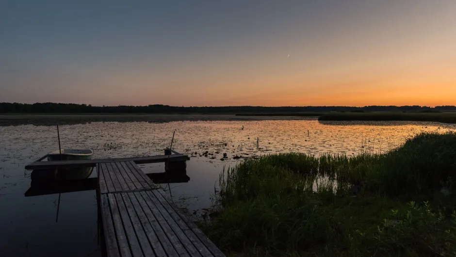 See bei Sonnenuntergang.