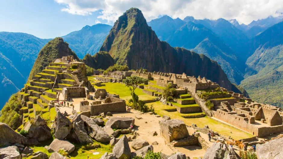 Macchu Picchu in Peru.