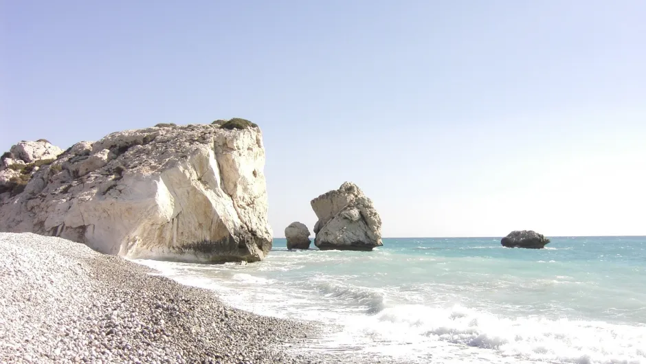 Zypern. Die weißen Klippen von Limassol.