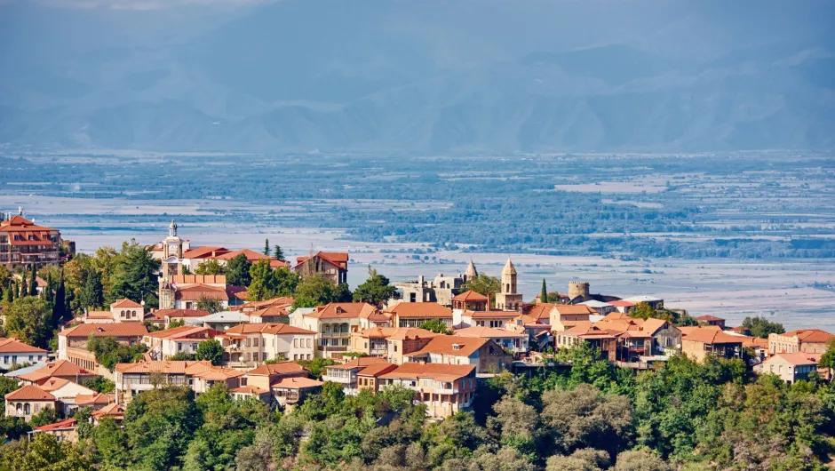 Georgien Stadt Ausblick.