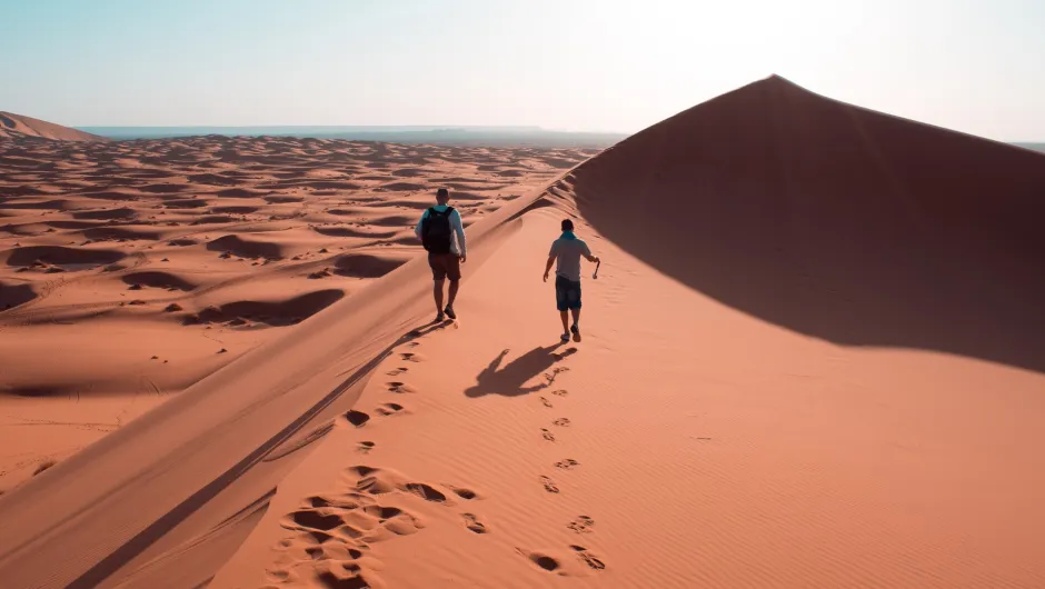 Beste Reisezeit Marokko, Sahara Dünen.