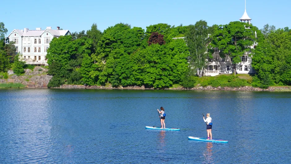 Finnland Beste Reisezeit, Paddling.