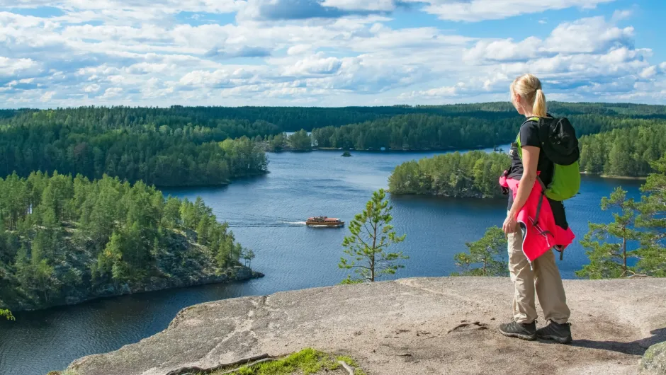 Finnland Fair Unterwegs.