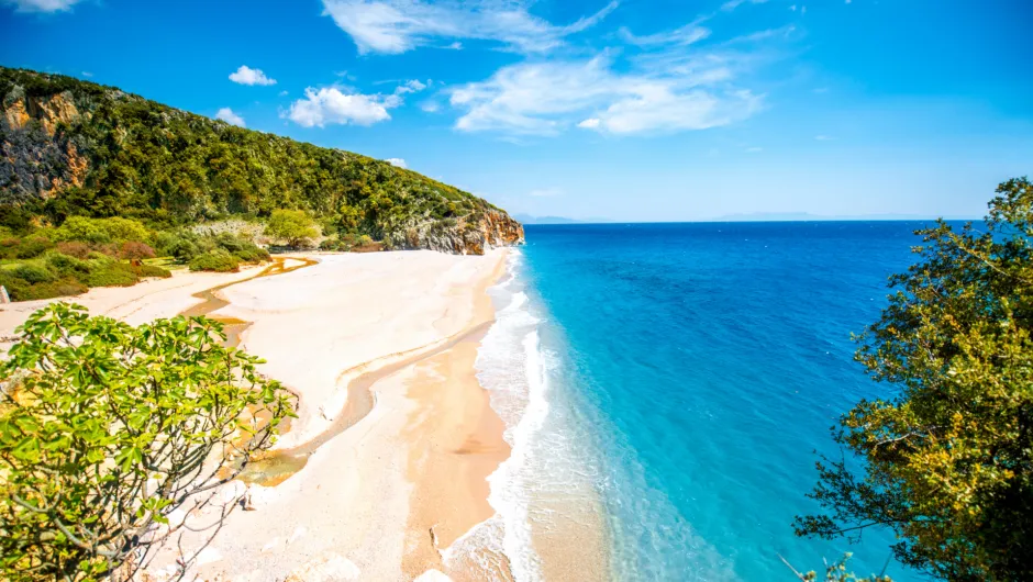 Strand in Albanien.