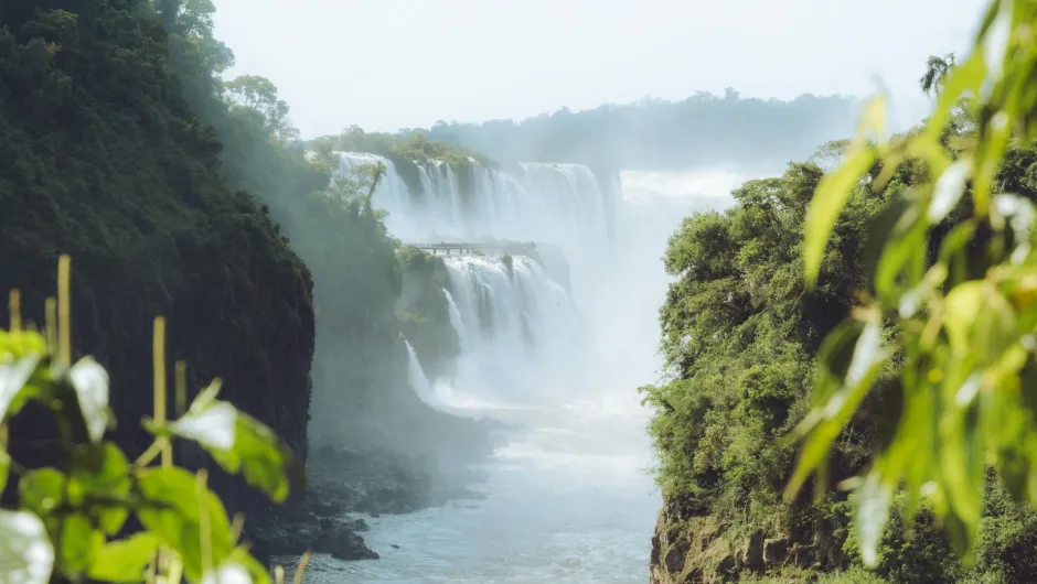 Informationen über Argentinien: Iguazu Wasserfälle.