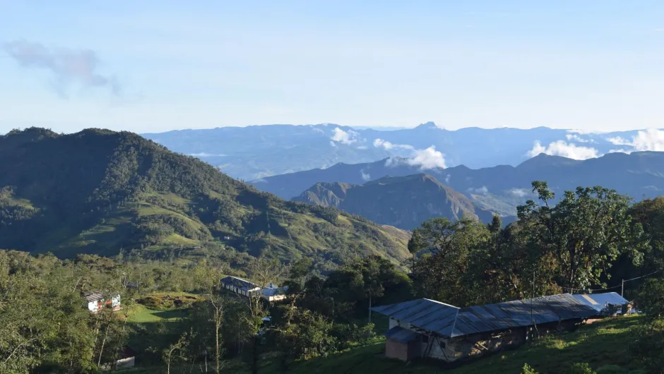 Informationen über Peru: Bergkulisse in Peru.