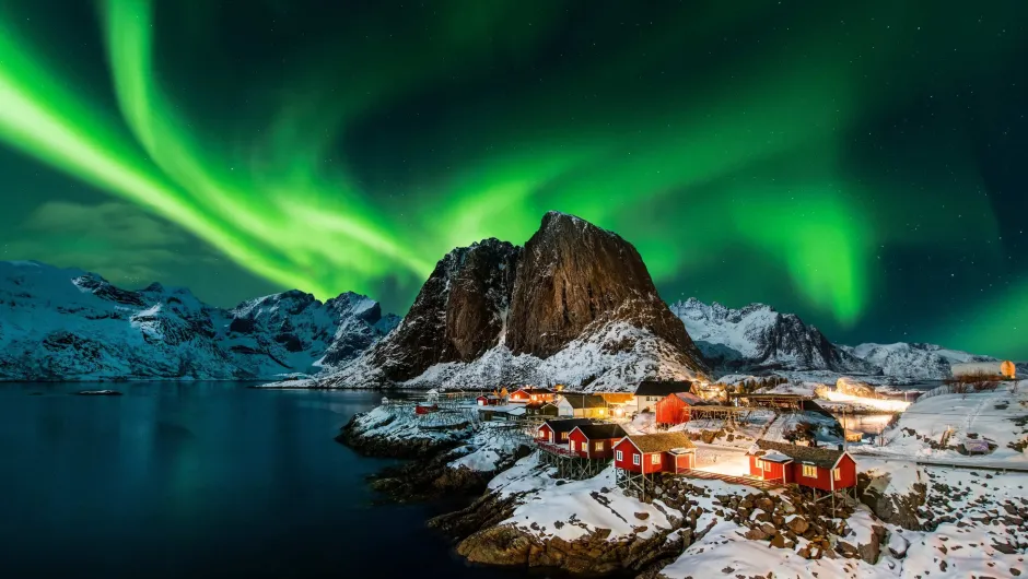 Nordlichter in Norwegen.